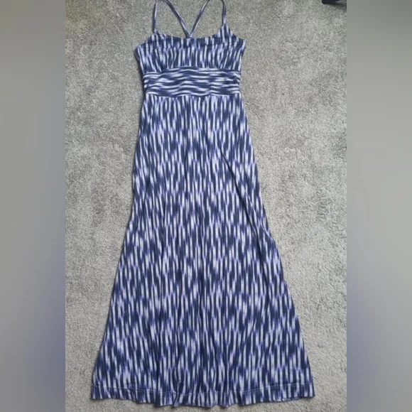 Eddie Bauer Travex Aster Space Dye Racetrack Maxi Dress - Picture 3 of 5